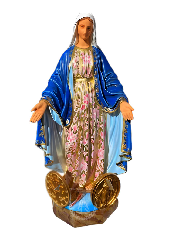 Nossa Senhora da Medalha Milagrosa Resina 120 cm