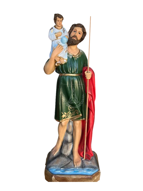 São Cristovão Resina 90 cm