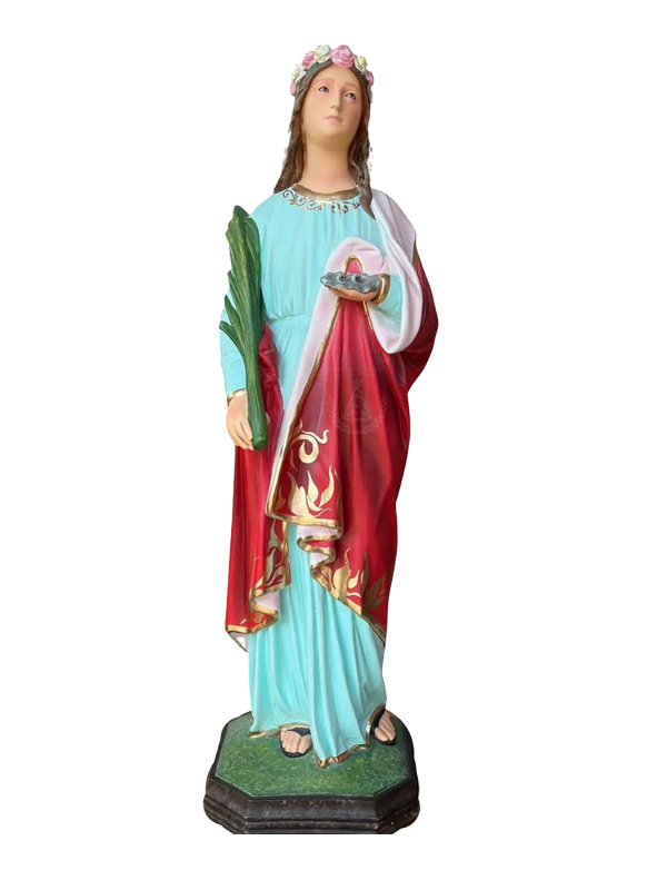Santa Luzia Resina 85 cm