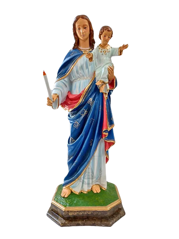Nossa Senhora da Luz (Candelária) Resina 110 cm