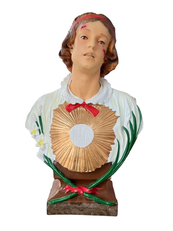 São Tarcísio busto Resina 67 cm