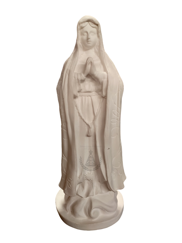 Nossa Senhora de Fátima Mod.3 Gesso 28 cm