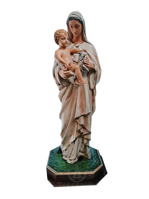 Nossa Senhora Divina Pastora Resina 110 cm