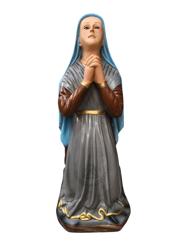 Santa Bernadete Resina 52 cm