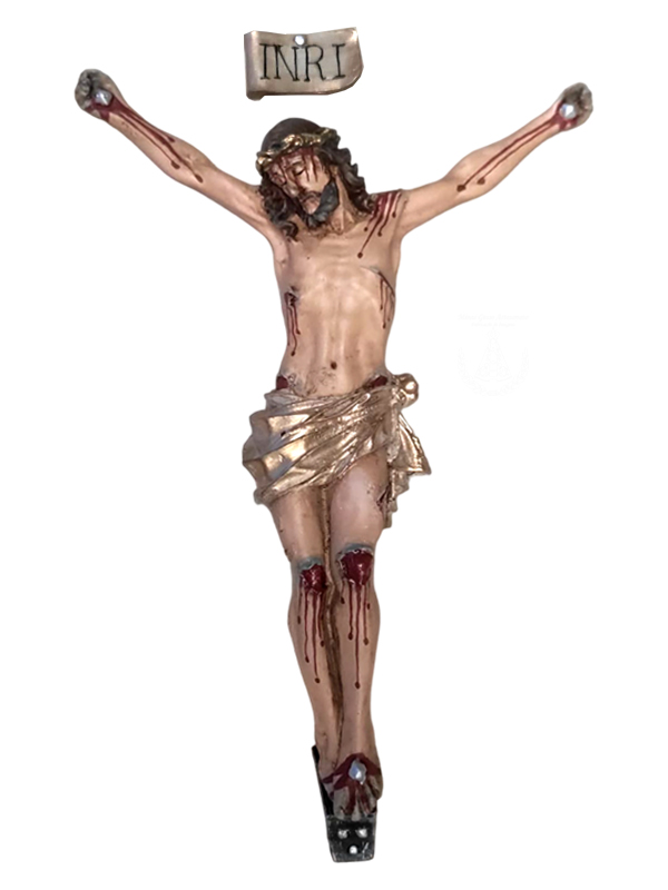 Jesus Cristo para Crucifixo em Resina 25 cm