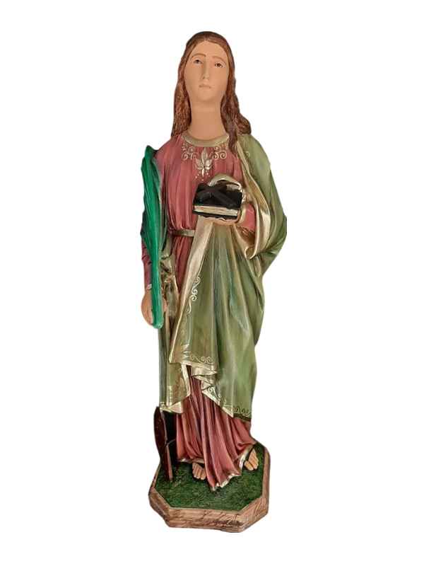 Santa Catarina de Alexandria Resina 85 cm