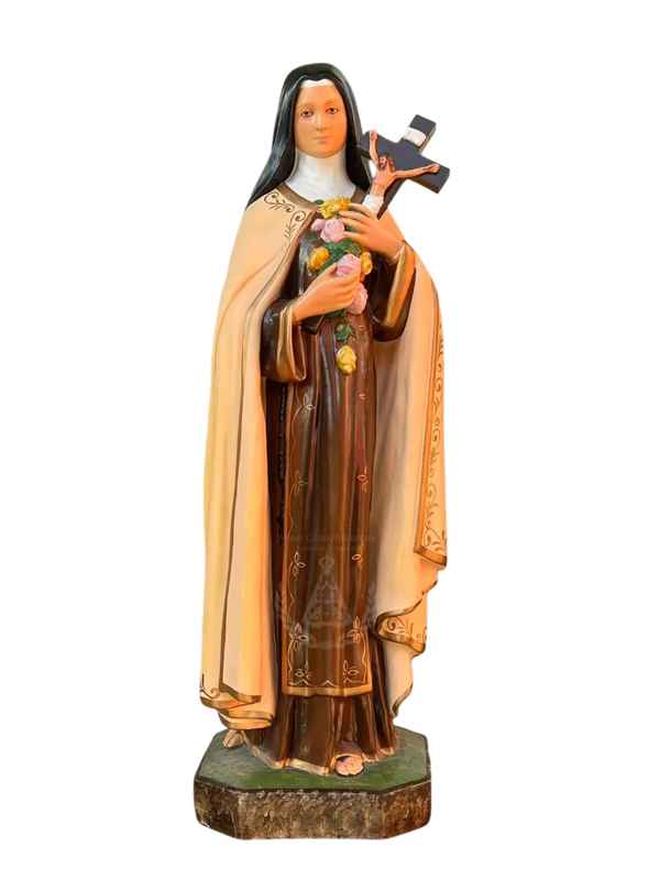 Santa Terezinha Resina 80 cm
