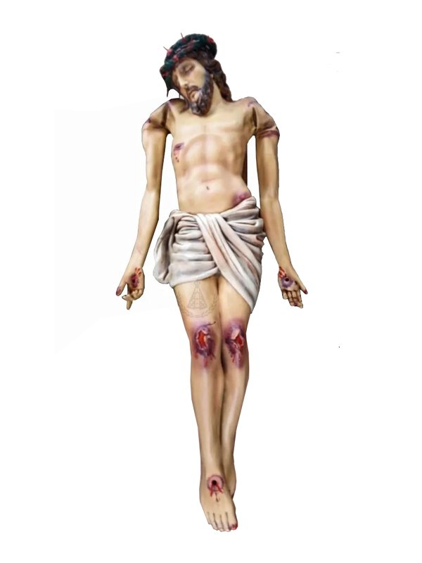 Jesus Articulado Resina 110 cm, Senhor Morto