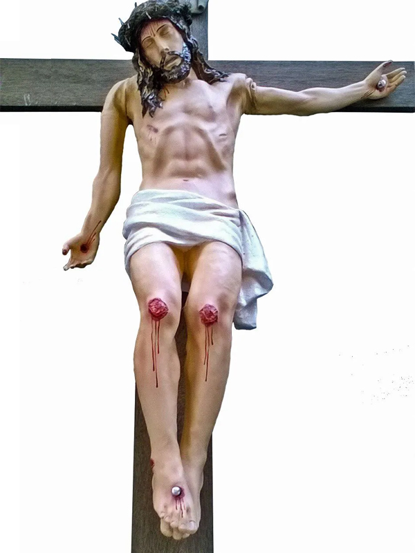 Jesus Articulado Resina 140 cm, Senhor Morto