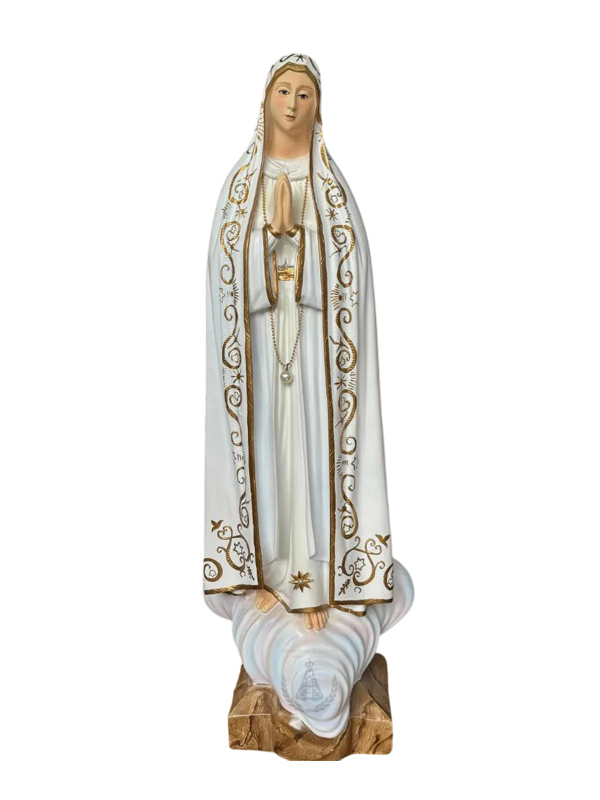 Nossa Senhora de Fátima Resina 75 cm