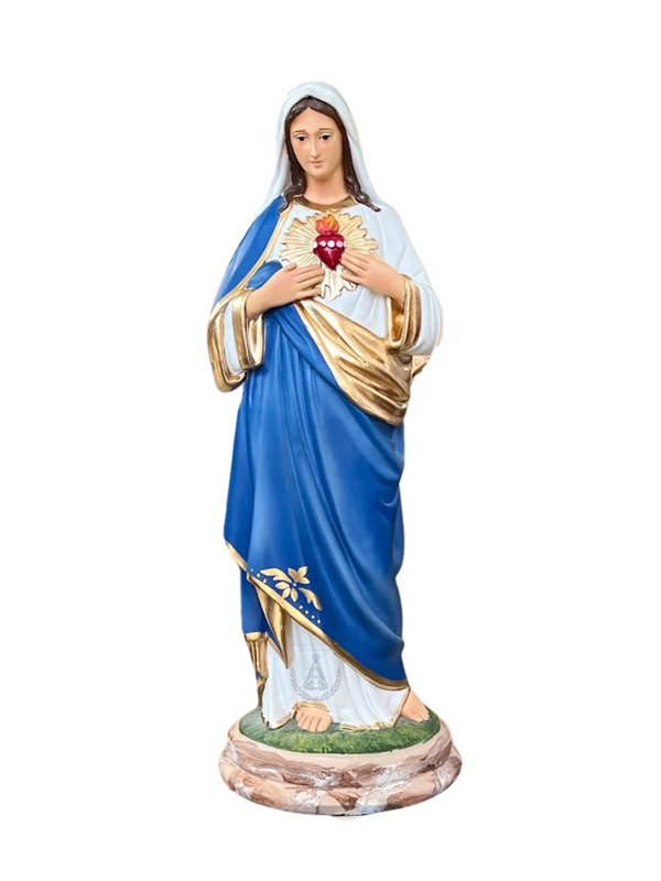 Sagrado Coração de Maria Resina 50 cm
