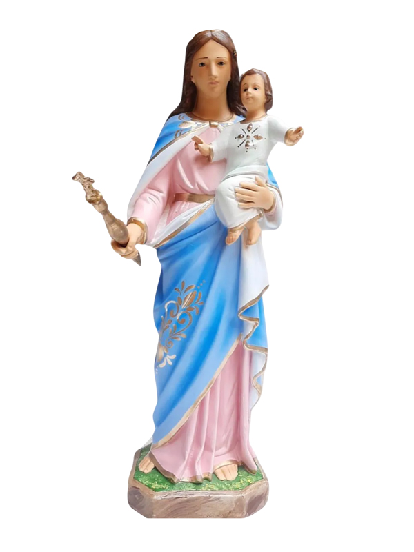 Nossa Senhora Auxiliadora com o Centro 60 cm