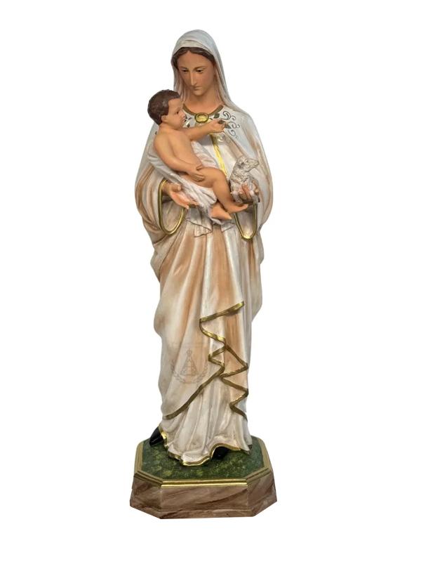 Nossa Senhora Divina Pastora Resina 100 cm