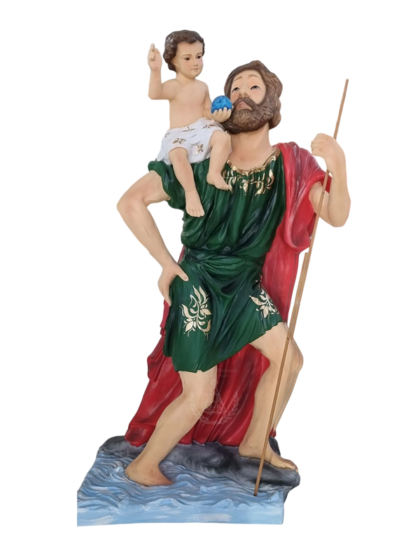São Cristovão Resina 120 cm