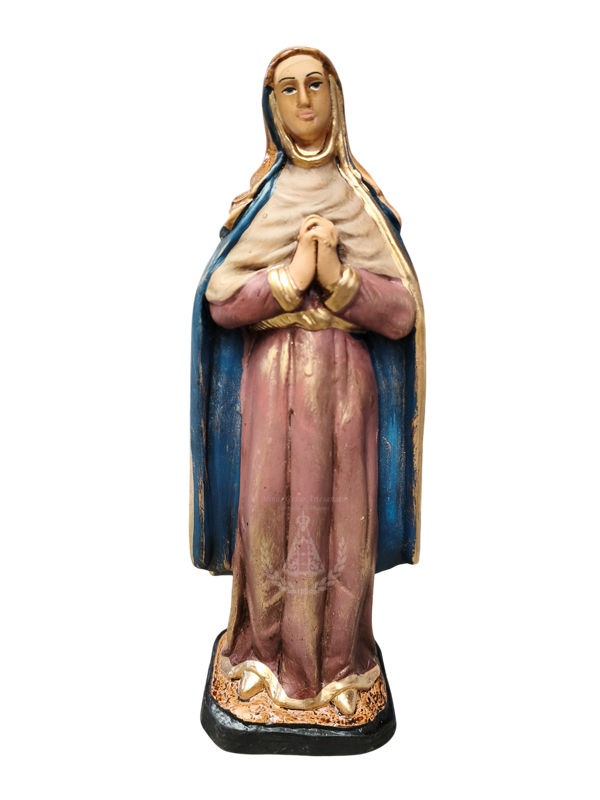 Nossa Senhora da Soledade Gesso Pintado 30 cm