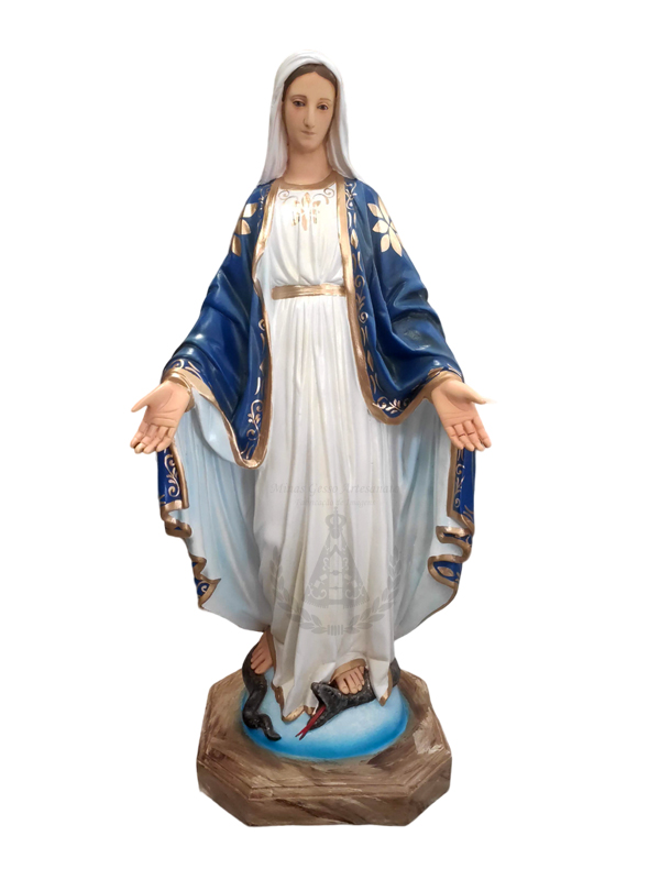 Nossa Senhora das Graças Resina 100 cm
