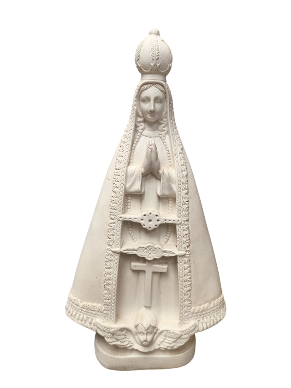 Nossa Senhora Aparecida Manto Liso 30 cm
