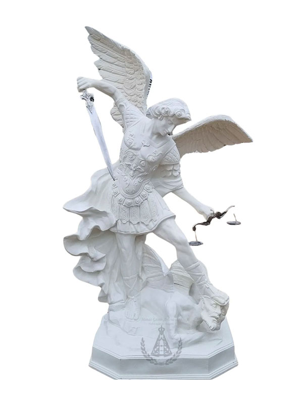 São Miguel Arcanjo Po de Mármore 150 cm
