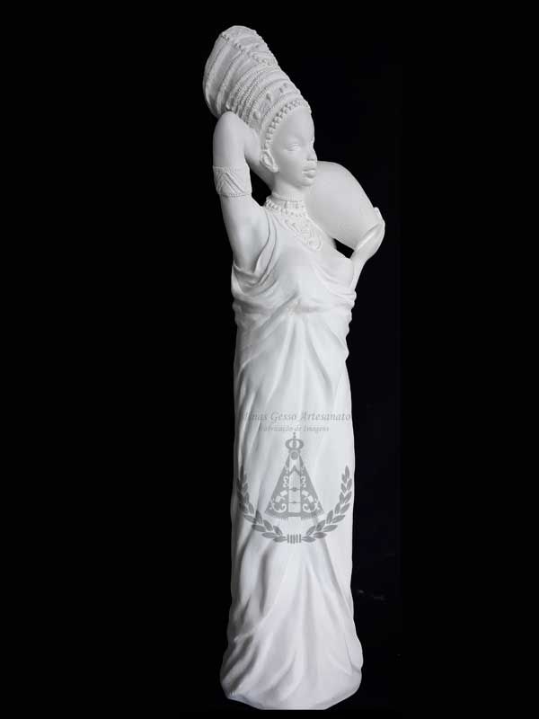Africano com Vaso 81 cm