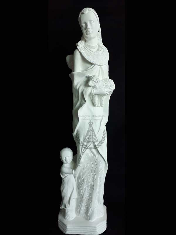 Africano família 42 cm