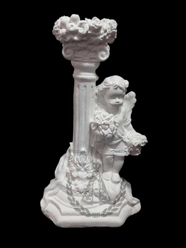 Castiçal Floreiro Menina 20 cm