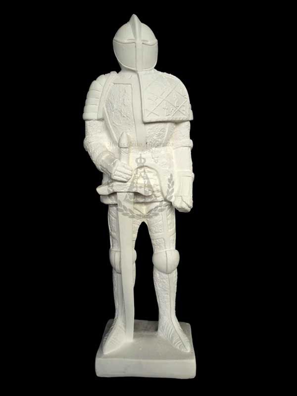 Cavaleiro Medieval Capacete Liso 39 cm