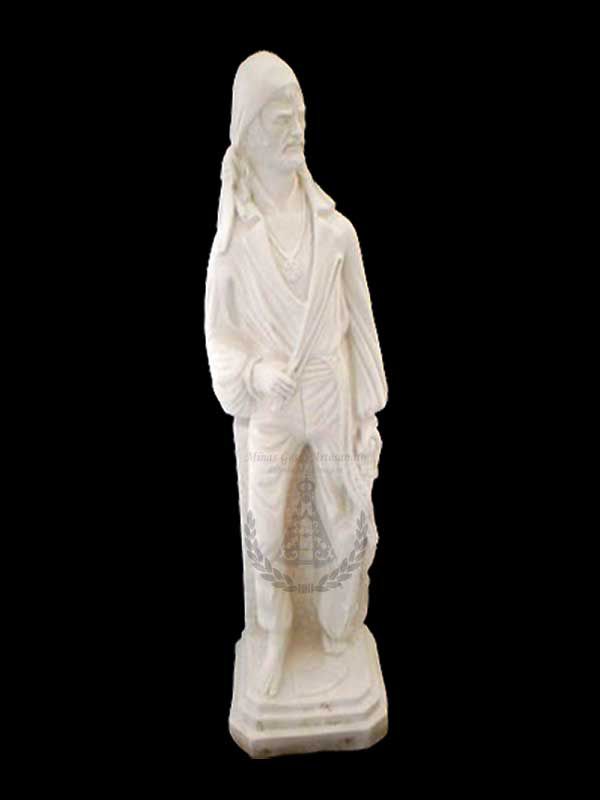 Cigano Violinista Gesso 60 cm