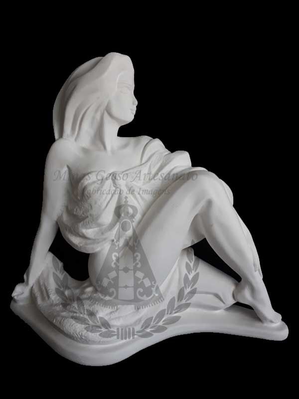 Dama Sentada 37x40 cm