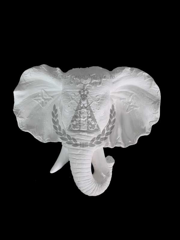 Elefante de parede 19 x 23 cm