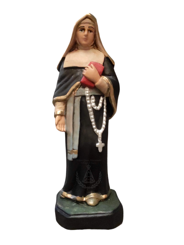 Madre Paulina Gesso Pintada 20 cm