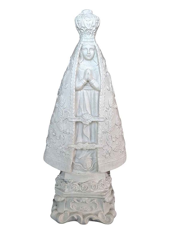 Nossa Senhora Aparecida com Pedestal 27 cm