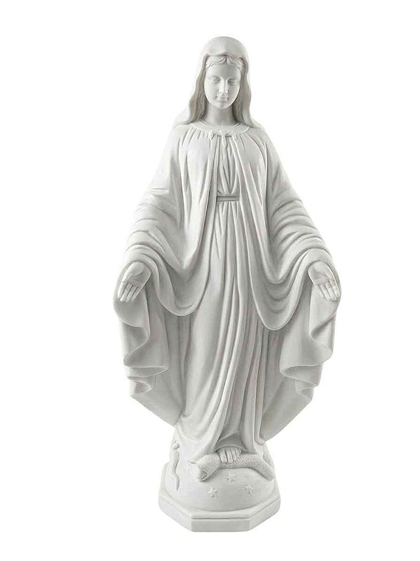 Nossa Senhora das Graças Gesso 56 cm