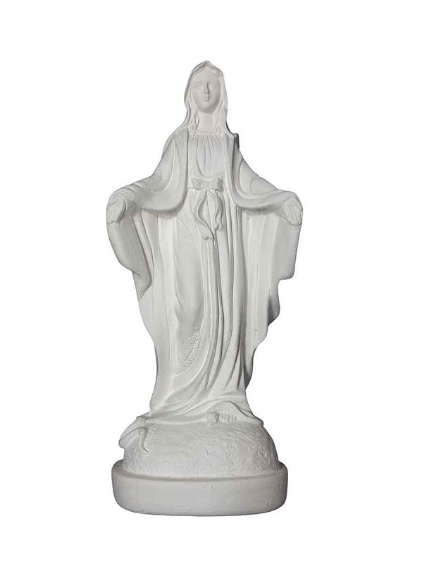Nossa Senhora das Graças Mod.2 Gesso 20 cm