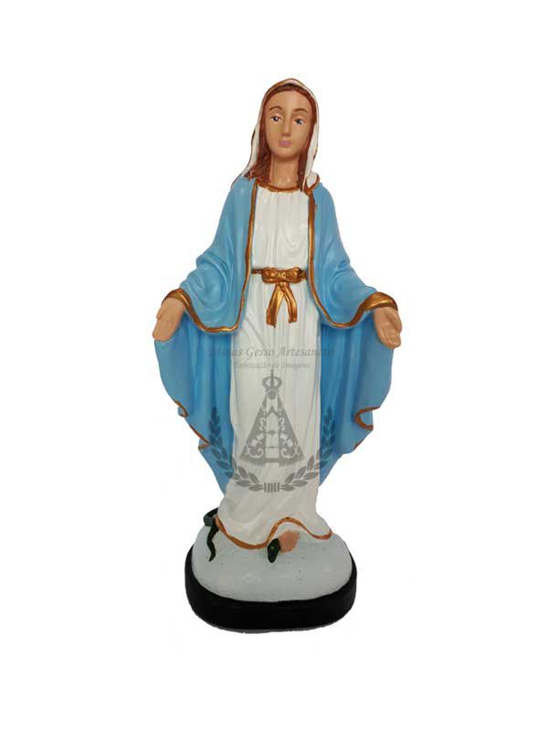 N. Sra. das Graças Mod.3 Pintada 30 cm