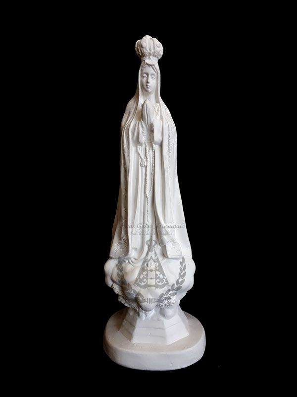 Nossa Senhora de Fátima Mod.1 Gesso 30 cm