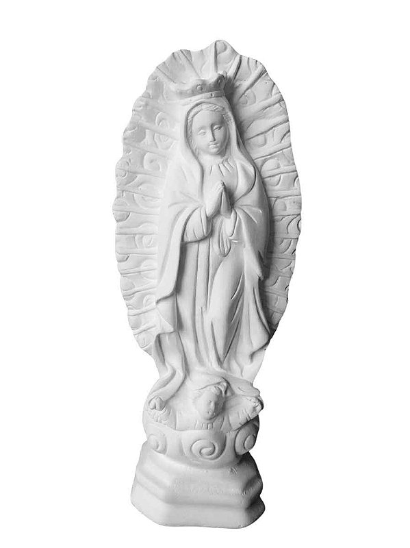 Nossa Senhroa de Guadalupe Gesso 30 cm