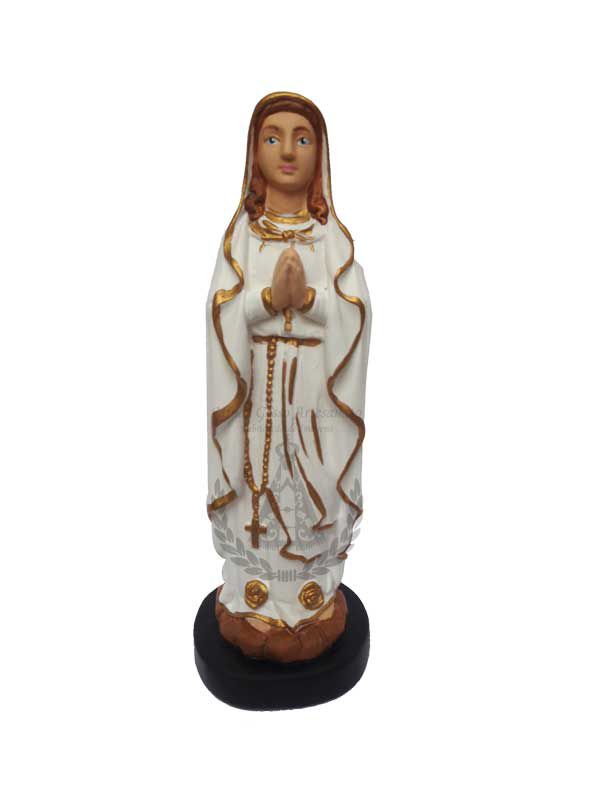 N. Sra. de Lourdes Pintada 20 cm