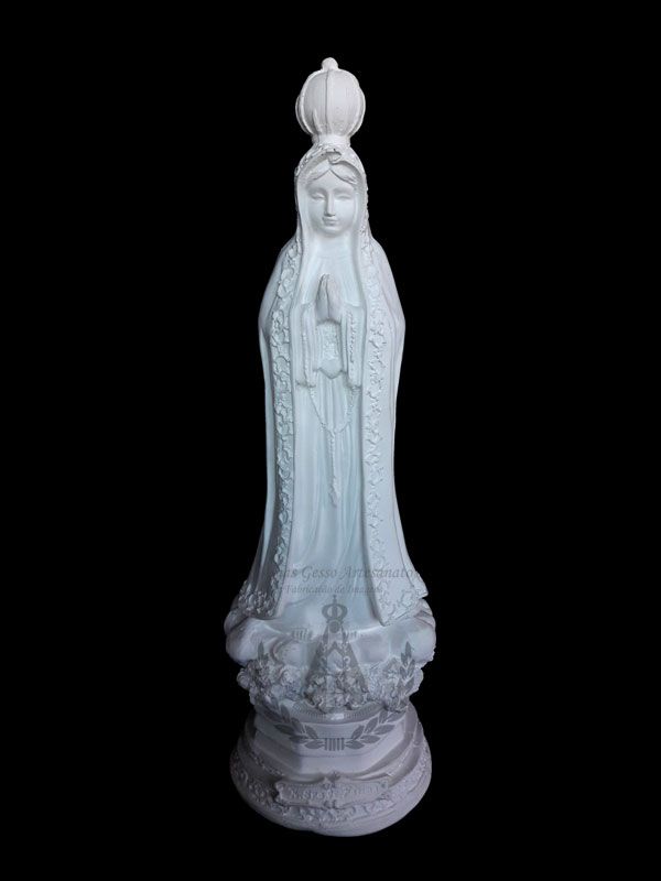 Nossa Senhora de Fátima Mod.2 Gesso 30 cm