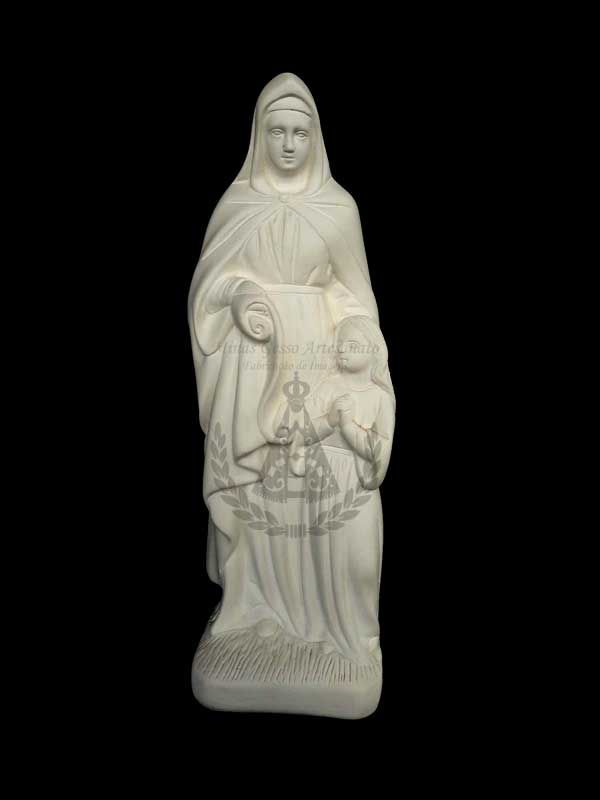 Nossa Senhora Santana Gesso 30 cm