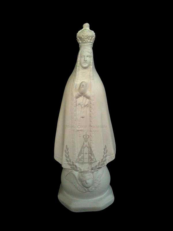 N.Sra Aparecida Manto Liso Mod.1 20 cm