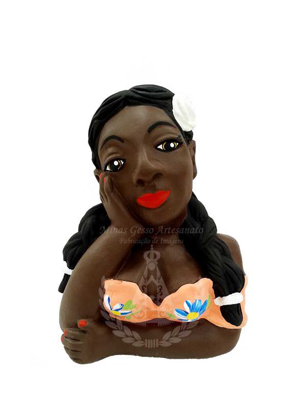 Namoradeira de duas tranças P 17 cm