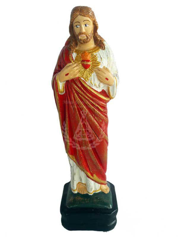 Sagrado Coração de Jesus base maior 20 cm