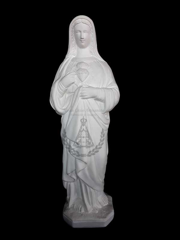 Sagrado Coração de Maria Gesso 60 cm