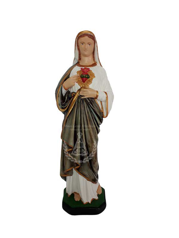 Sagrado Coração Maria Pintada 40 cm