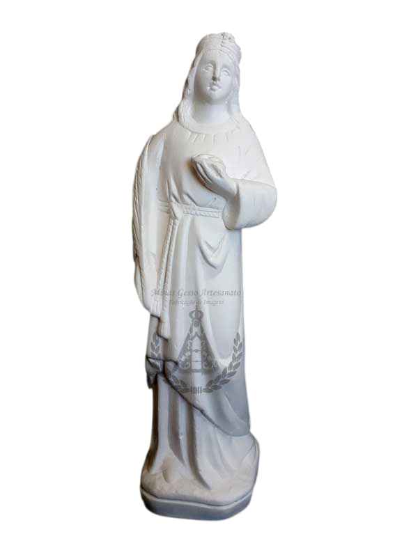 Santa Luzia Gesso 20 cm