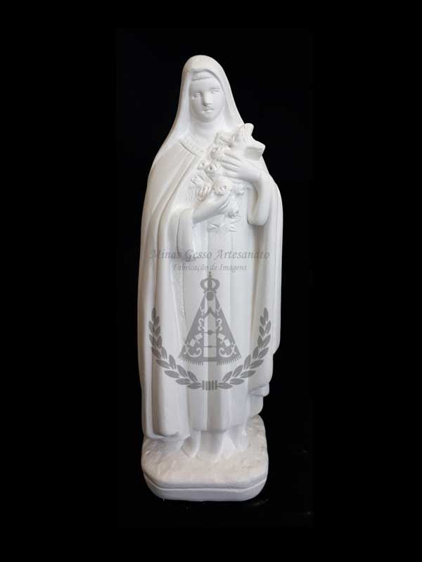 Santa Terezinha Gesso 20 cm