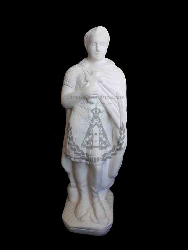 Santo Expedito Gesso 20 cm