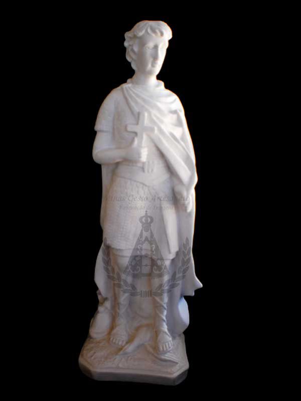 Santo Expedito Gesso 40 cm