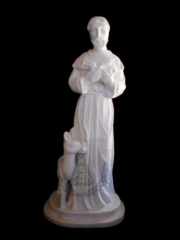 São Francisco de Assis com Servo 40 cm