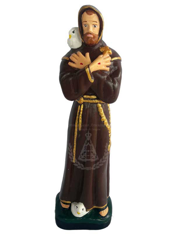 São Francisco de Assis Pintado 20 cm